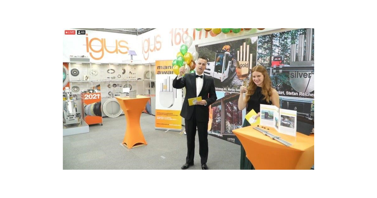 イグス，2021年マヌス賞の授賞式がオンラインで開催される