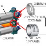 ジェイテクト，鉄鋼圧延設備用軸受荷重センシング技術を開発