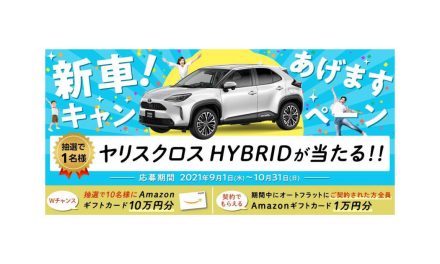 出光興産,定額制マイカーリース「オートフラット」に新サービスを導入,キャンペーンを実施