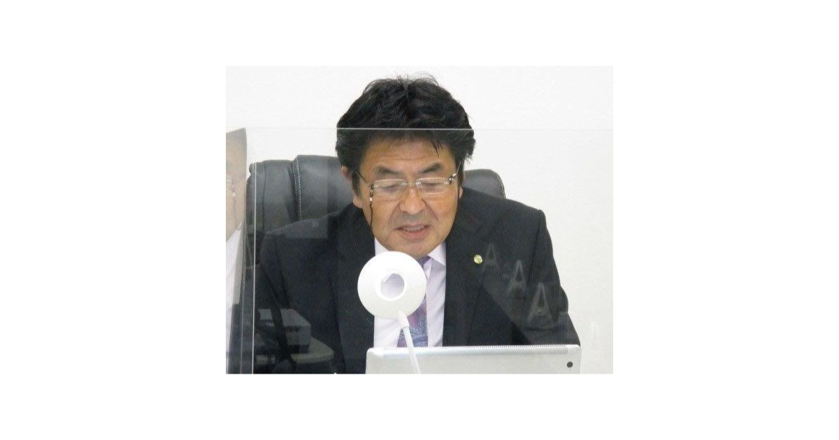 21_11_2_2 中森会長の挨拶-DLC工業会 2021年度講演会