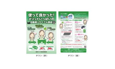 自動車リサイクル部品活用推進会議,「リサイクル部品活用推進キャンペーン」を実施