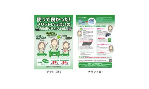 自動車リサイクル部品活用推進会議，「リサイクル部品活用推進キャンペーン」を実施