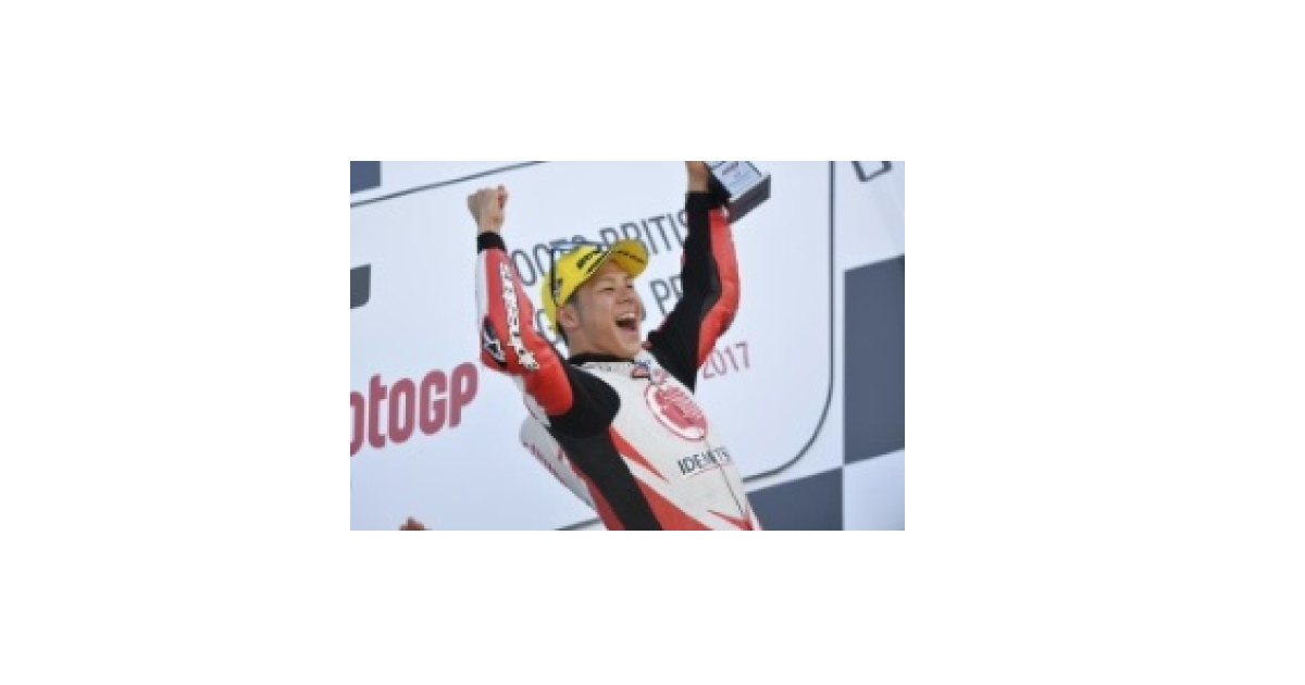 「IDEMITSU Honda Team Asia」中上 選手，Moto2クラス・イギリスグランプリにて今季初優勝