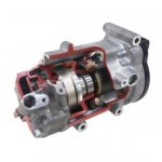 豊田自動織機,PHV用の電動コンプレッサーと充電器を開発