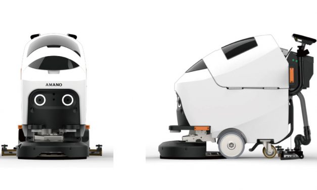 アマノ，Preferred RoboticsとAI技術で自律移動する小型床洗浄ロボット「HAPiiBOT」を共同開発