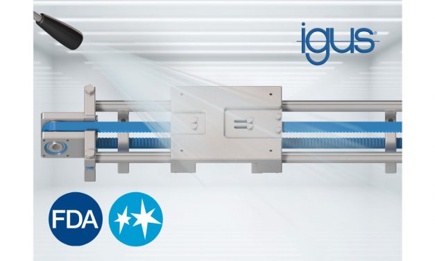 イグス，食品機械の洗浄に対応したリニアアクチュエータを開発