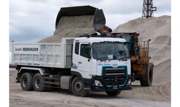 UDトラックスと神戸製鋼所，加古川製鉄所で大型トラックレベル4自動運転実証実験を実施