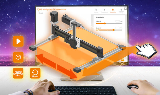 イグス，直交ロボットオンラインコンフィギュレータの操作性を向上