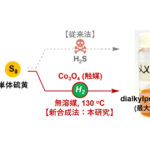 九州大学,水素利用触媒プロセスを用いた革新的な硫黄化合物合成法について発表