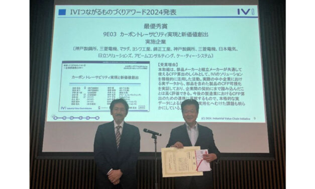 「IVIつながるものづくりアワード2024」決定