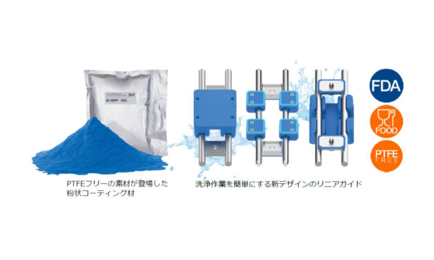 イグス，食品・包装業界向けにPTFEフリー＆FDA準拠の新製品を提供開始