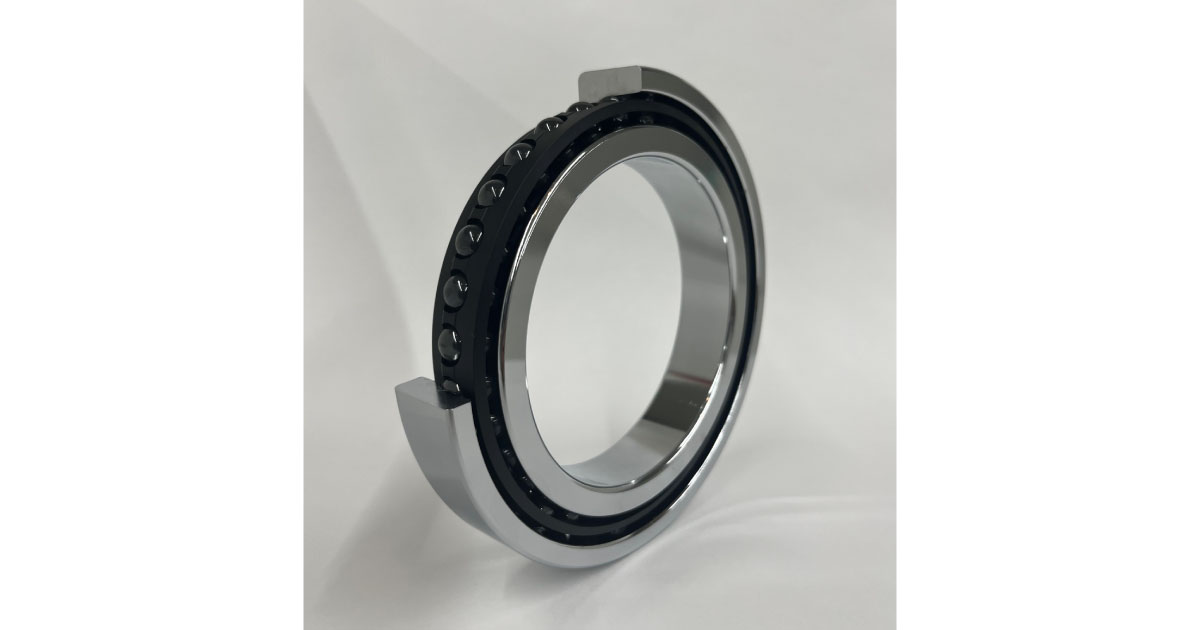 NTN，工作機械主軸用グリース潤滑軸受向けに高速回転に対応する樹脂保持器を開発