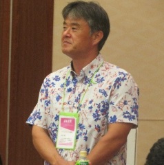 24_12_4_1.5 イブニングフォーラムの河津勲氏-トライボロジー会議2024 秋 名護