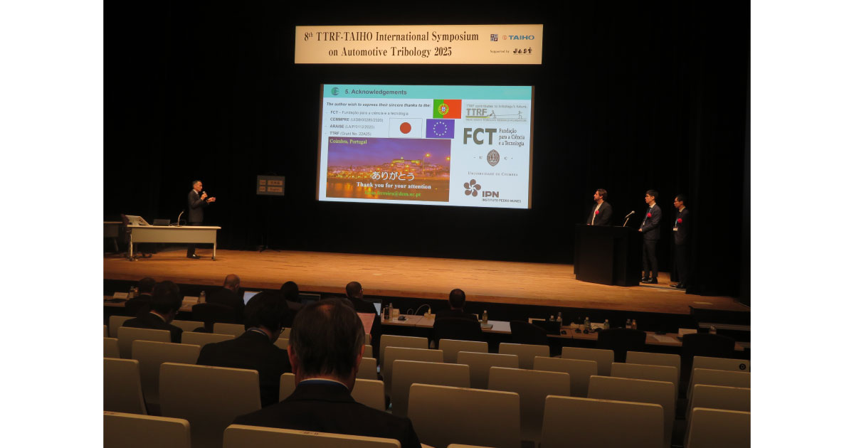 8th TTRF-TAIHO International Symposium on Automotive Tribology 2025