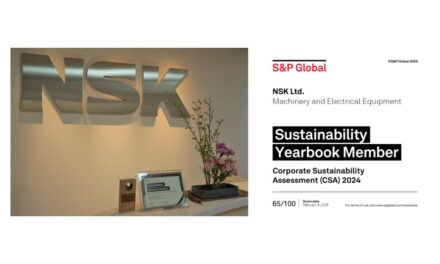 日本精工，S&P Global社「Sustainability Yearbook Member」に4年連続で選定