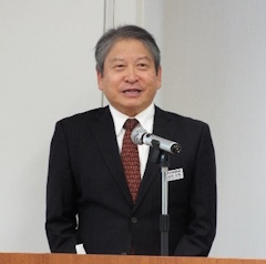 写真1　山口社長-ニッペコ，第2回トライボロジー技術セミナー