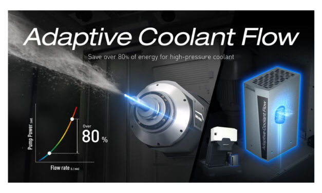 DMG森精機，高圧クーラントの流量を自動で最適化する「Adaptive Coolant Flow」を開発