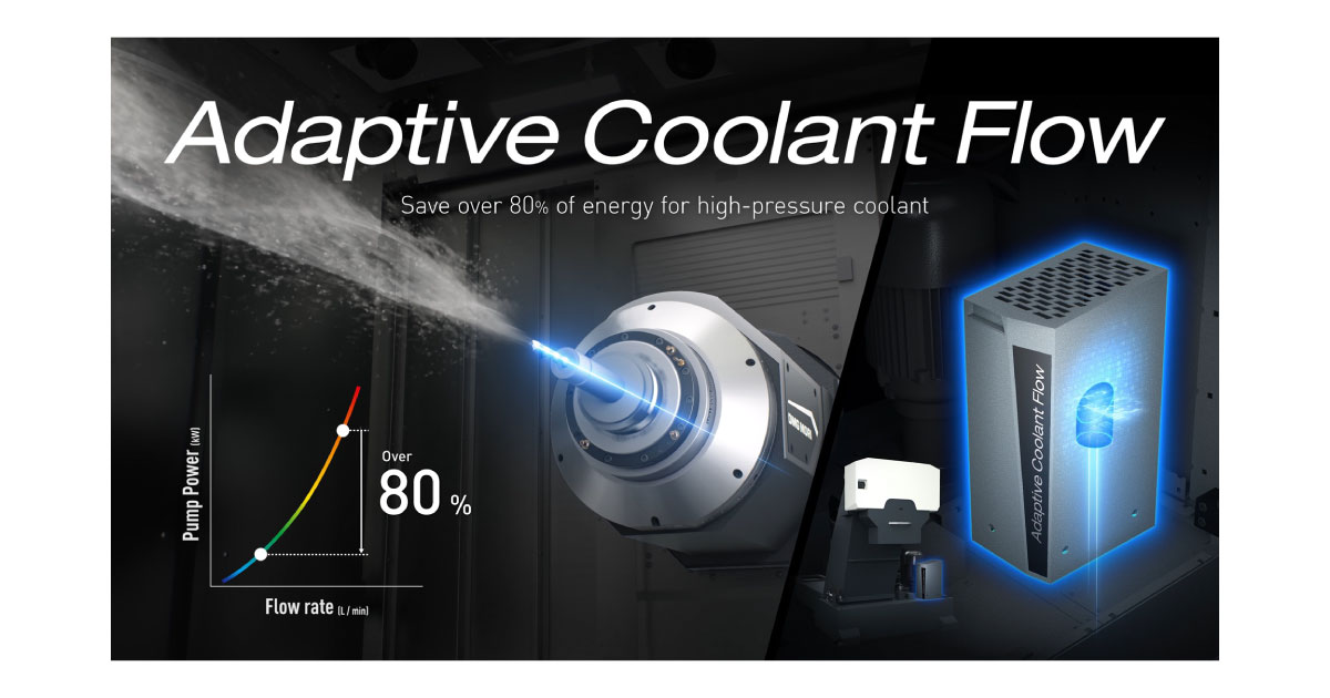 Adaptive Coolant Flowイメージ図-DMG森精機
