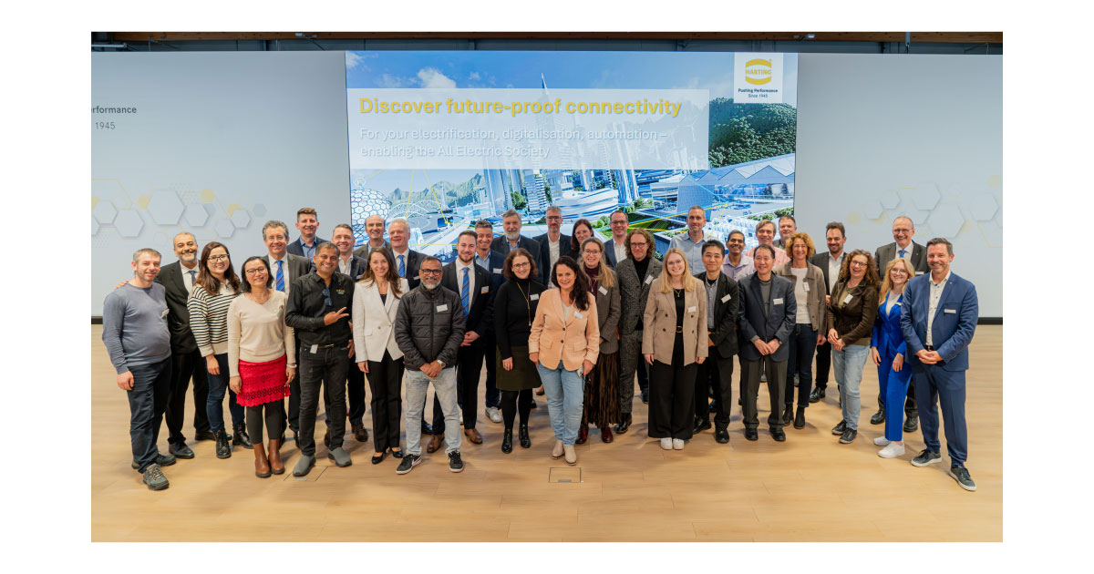 「オール・エレクトリック・ソサエティ」を支える産業用コネクティビティの革新―ハーティング・プレスツアー2026に見る，デジタル化・電化・自動化の未来―