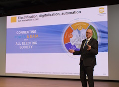 ノルベルト・ゲンメケ氏プレゼンテーションの風景-ハーティング・プレスツアー2026