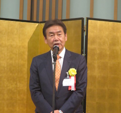 小林会長の挨拶-自動車用品小売業協会，第30回定時総会報告会と懇親会