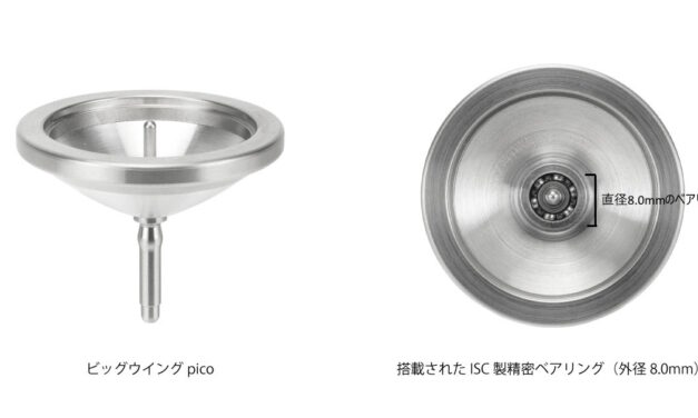 NSKマイクロプレシジョン，世界最小ベアリング搭載投げコマ「ビッグウイングpico」の販売を開始